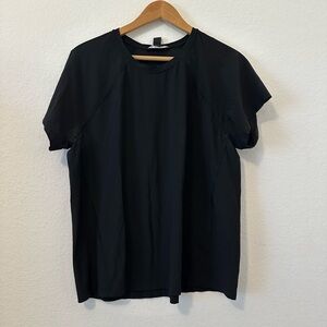 Athleta Midnight Black Short Sleeve Tee